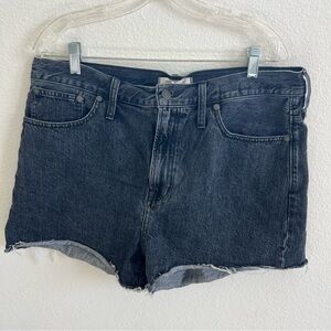 Madewell Black The Perfect Jean Short